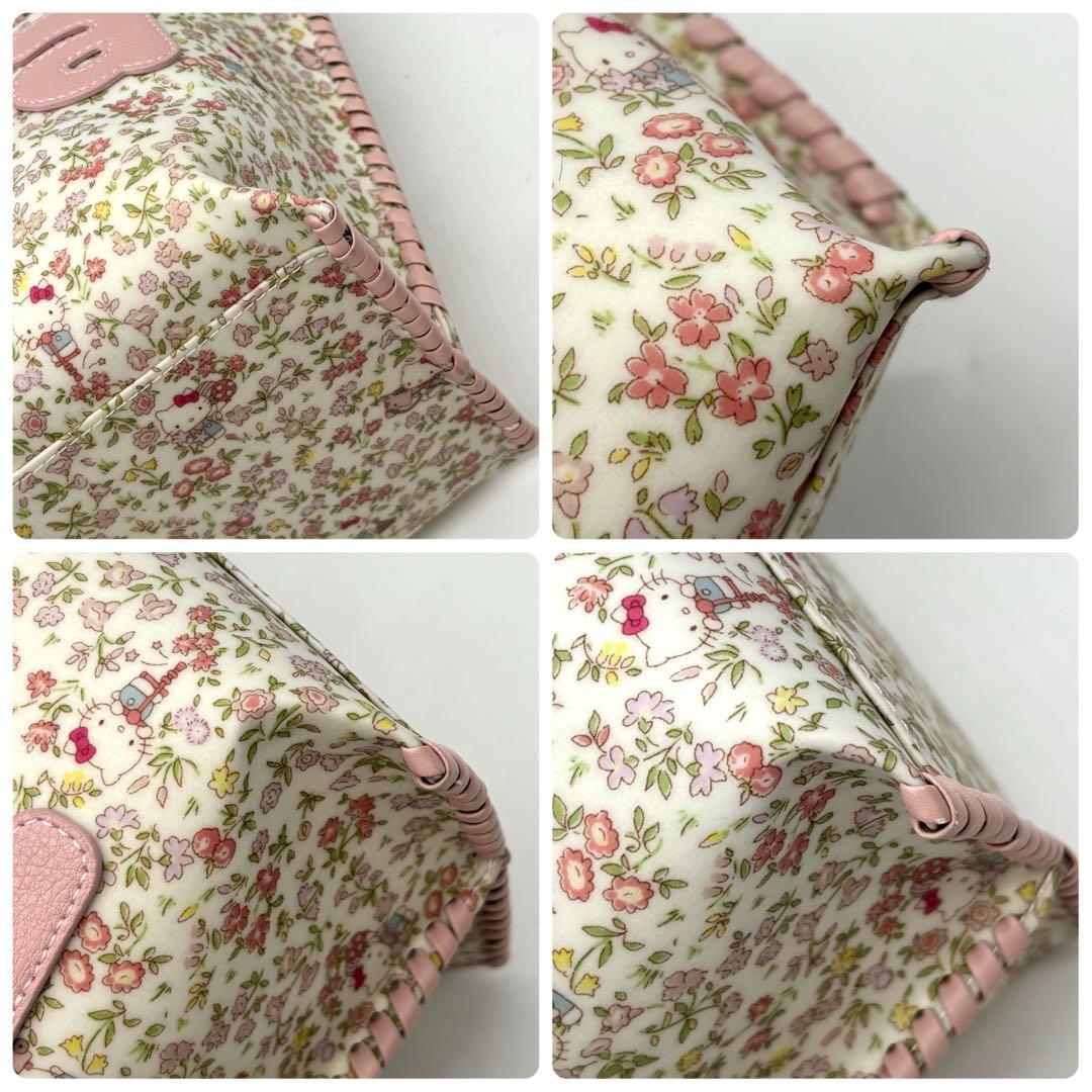 未使用級　希少　サマンサタバサ　ハローキティ50周年コラボ 2wayハンドバッグ