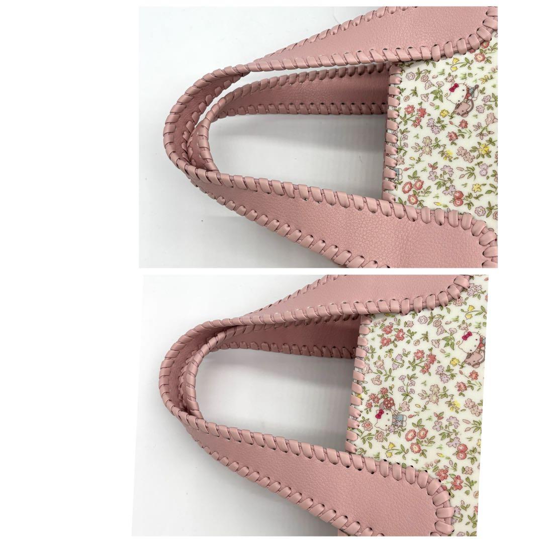 未使用級　希少　サマンサタバサ　ハローキティ50周年コラボ 2wayハンドバッグ