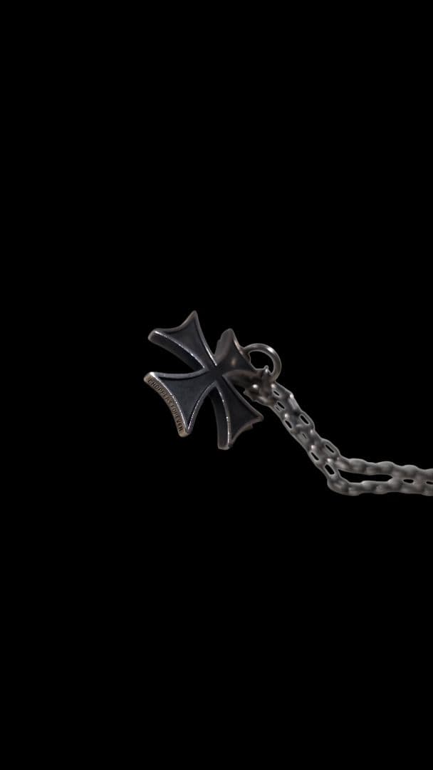 最終値下げ売切り red tail アイアンクロス ネックレス