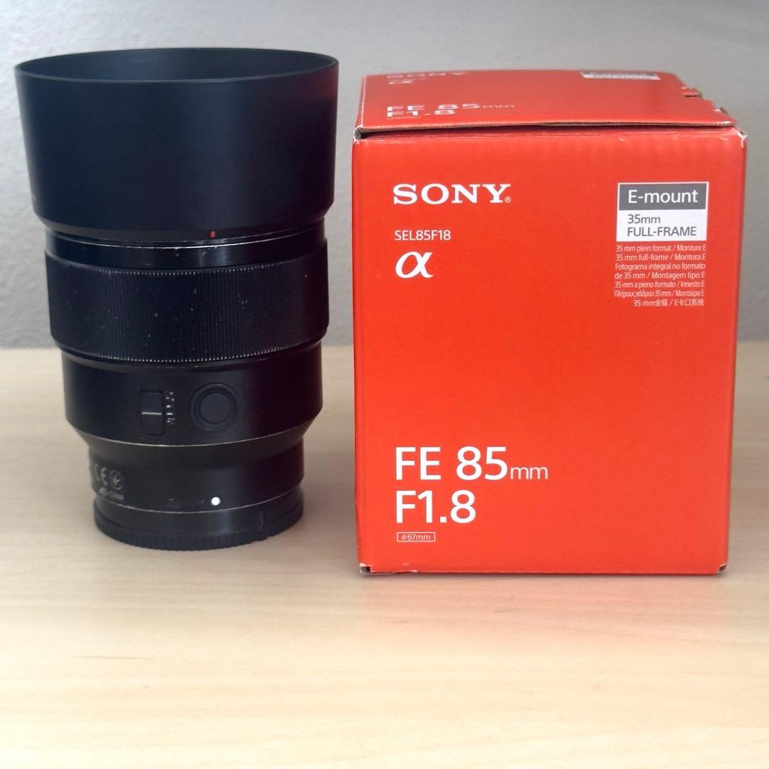 Sony FE 85mm F1.8 SEL85F18 Eマウント 単焦点レンズ