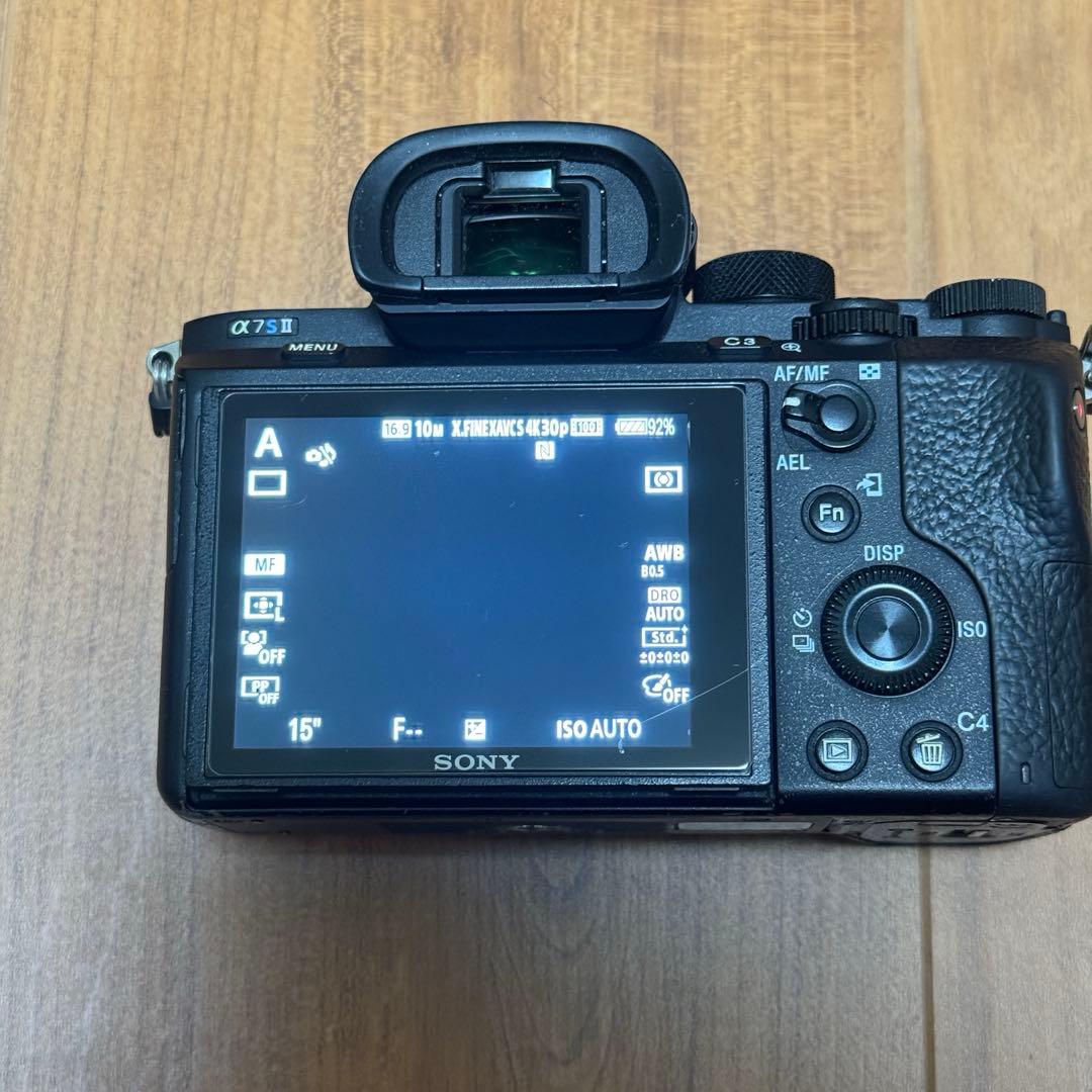 ポップアップ傷有 α7SⅡ ILCE-7SM2 シャッター回数8884回