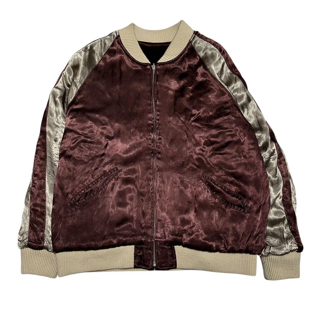 モンキータイム　スカジャン　ベロア　別珍　リバーシブル　ユナイテッドアローズ　M