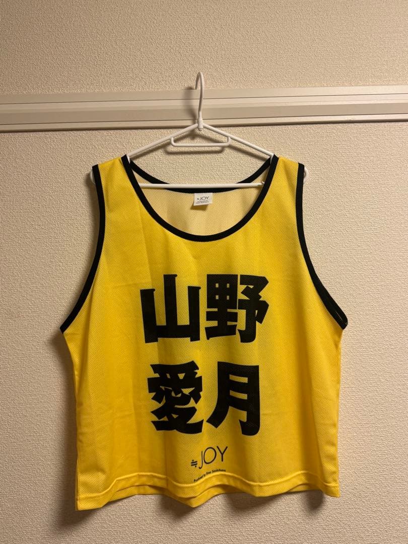 山野愛月公式ビブス