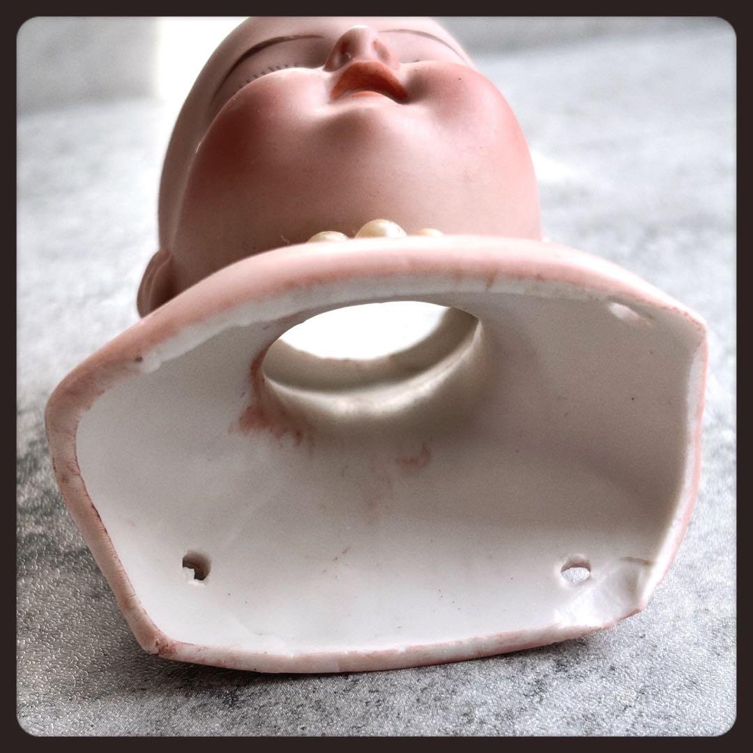 アンティーク ドイツ　Armand Marseille 製 ビスクドールヘッド