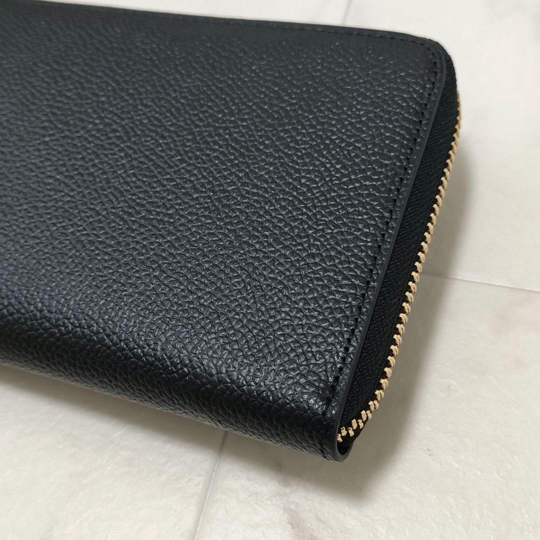 【未使用品】HushTug　ハッシュタグ　ピュアシュリンクレザー　長財布　ジップ