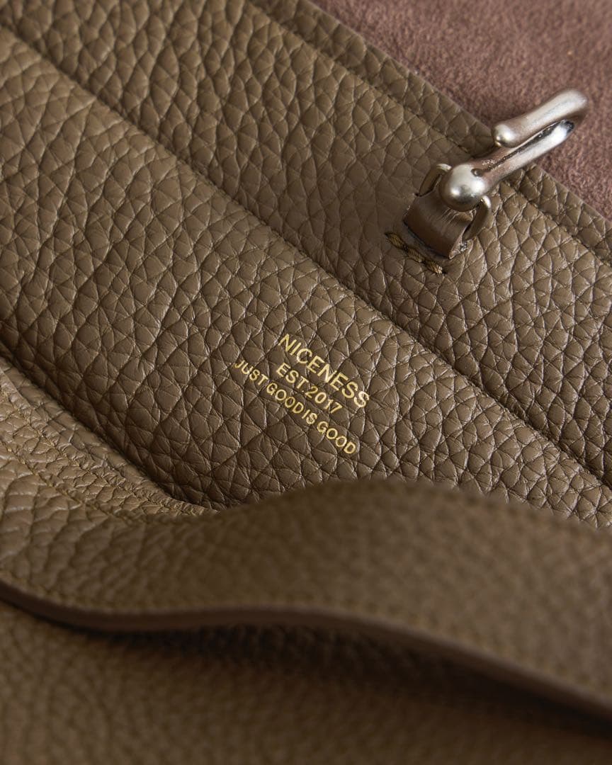 NICENESS 渋谷パルコ ポップアップ限定 L.HEFNER レザーバッグ