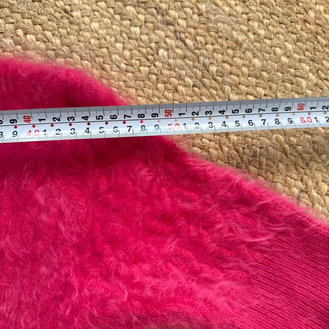 LaLa　ドゥロワーDrawer カシミア100 半袖ニット