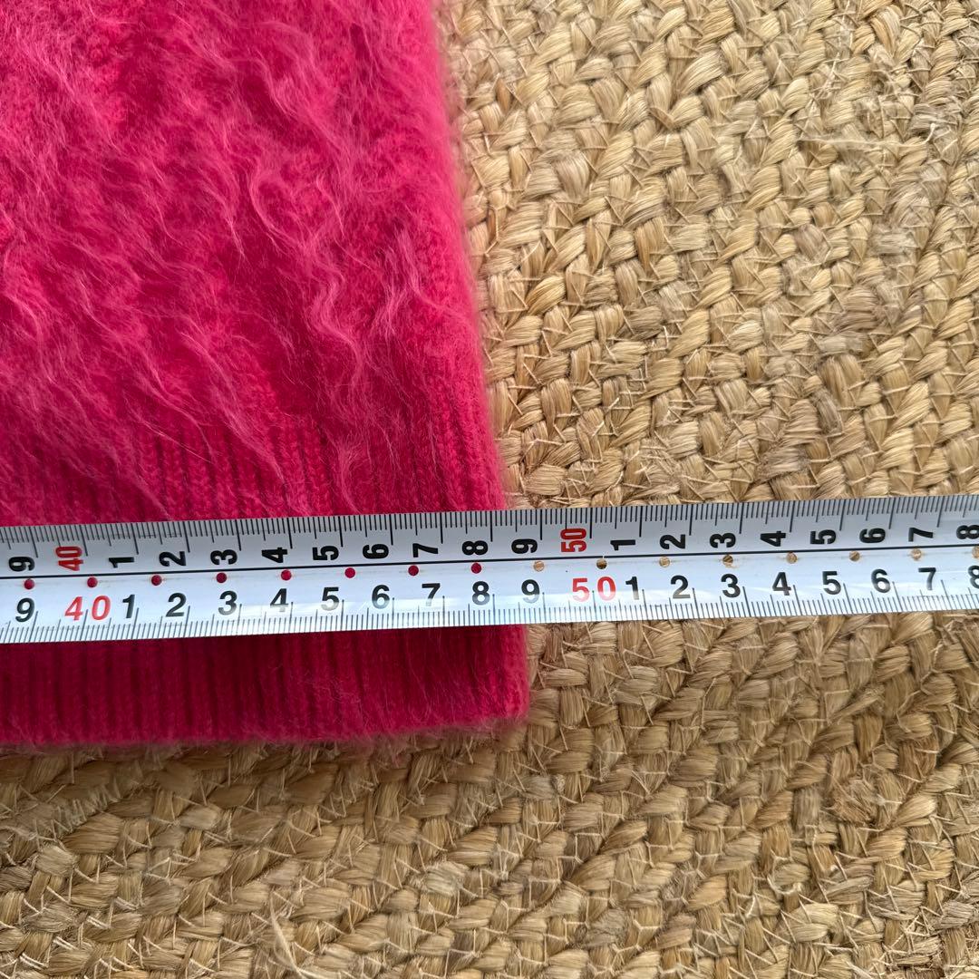 LaLa　ドゥロワーDrawer カシミア100 半袖ニット