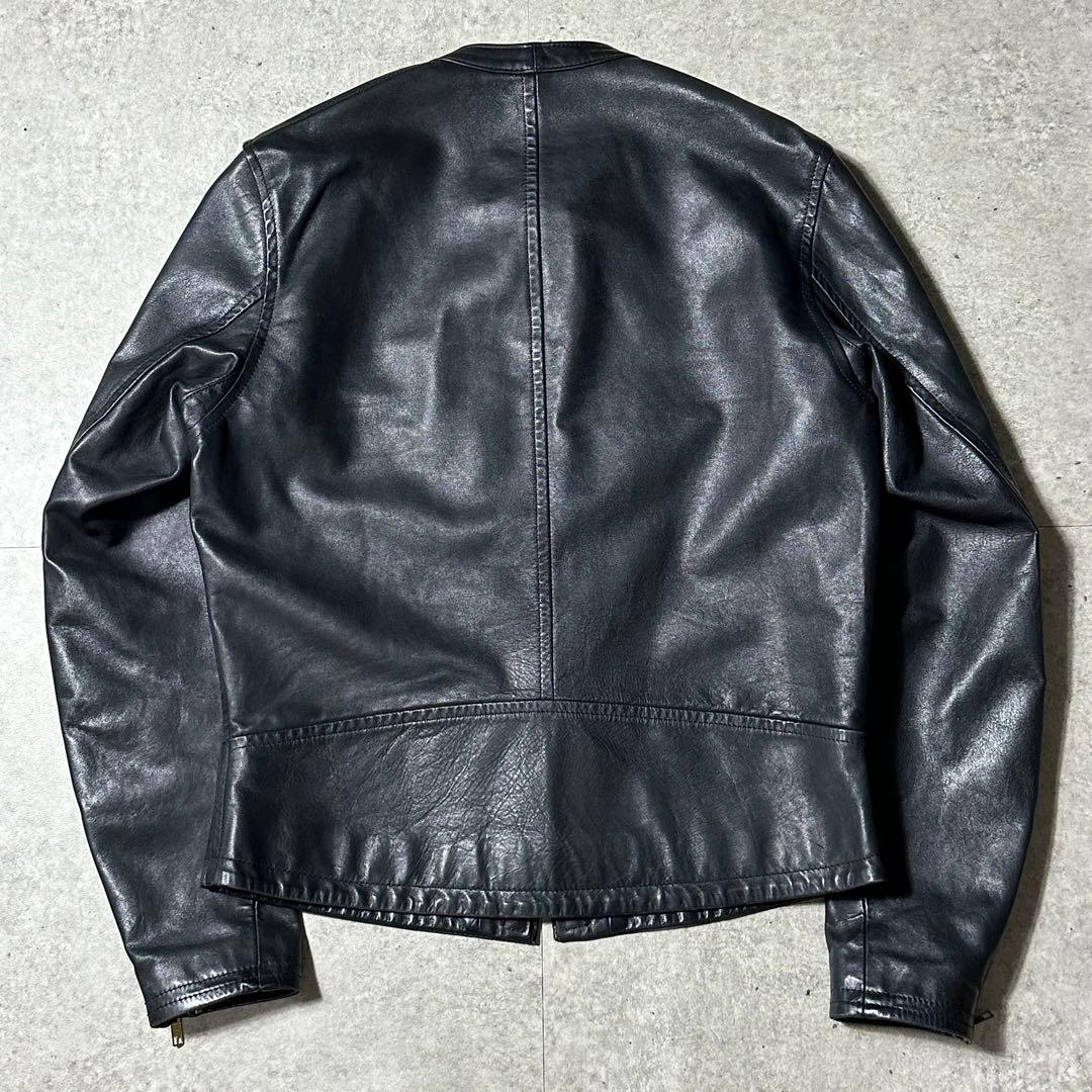 RED MOON ホースハイド シングルライダース L 黒