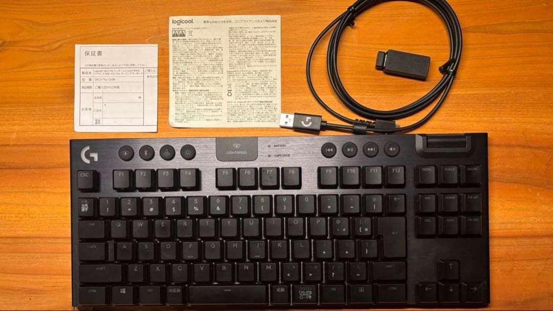 Logicool G(ロジクール G) ゲーミングキーボード G913 TKL