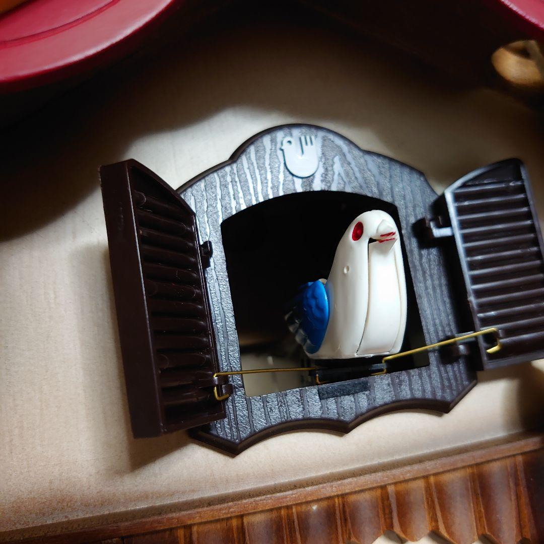 【訳あり】 CITIZEN 鳩時計 ポッポ時計 メルヘンハウス 壁掛け時計