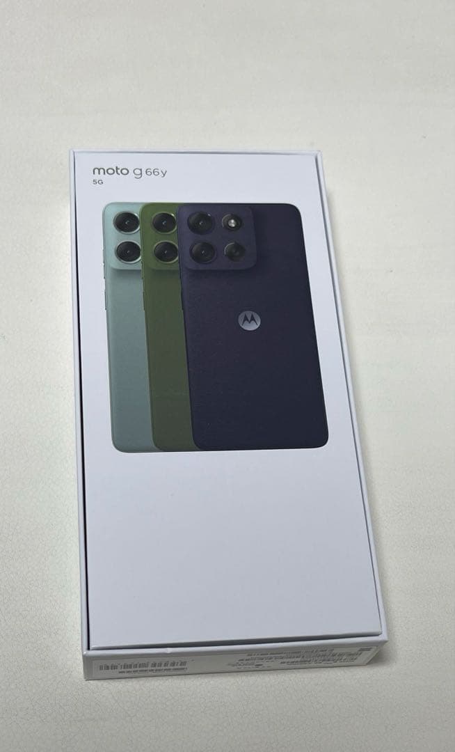 MotorolaG66y5G/128GBカメラ5000万Android15