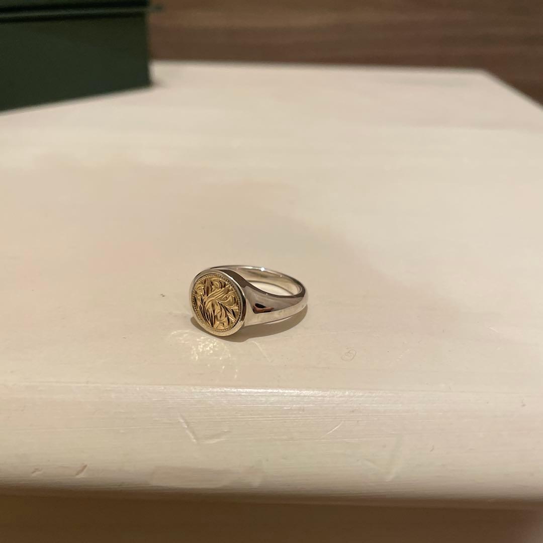 新品！ Tikashi K10 × SV925 シグネットリング