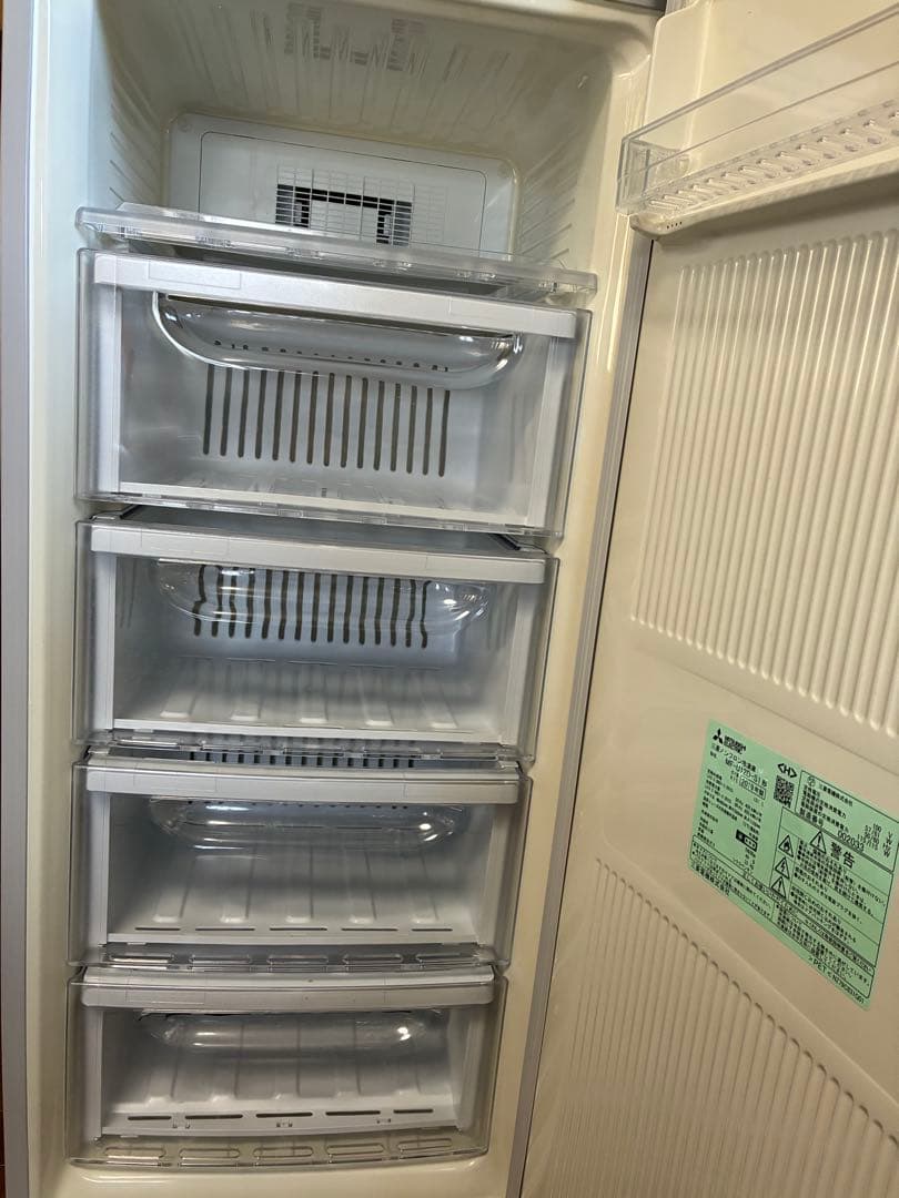 三菱 ノンフロン冷凍庫 MF-U12D-S1形 2019年製T