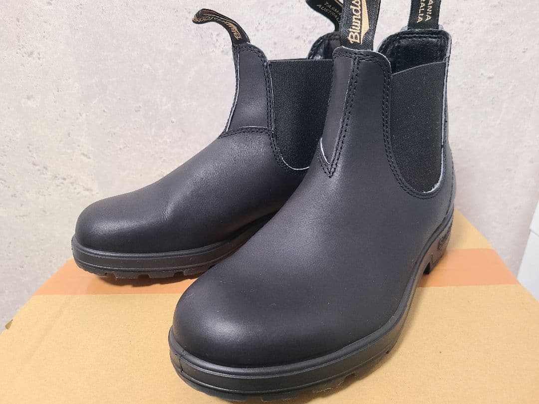 【美品】Blundstone 黒 サイドゴアブーツ