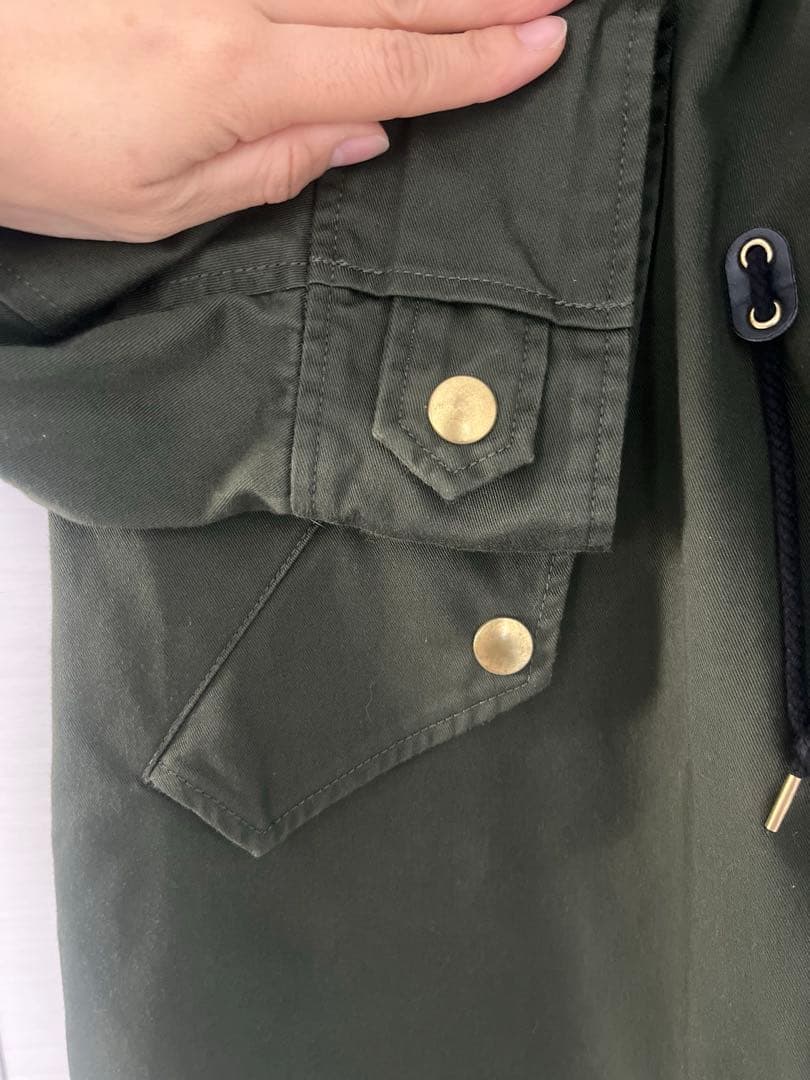 SLOBE IENA モッズコート　フォックスファー　ライナー付き