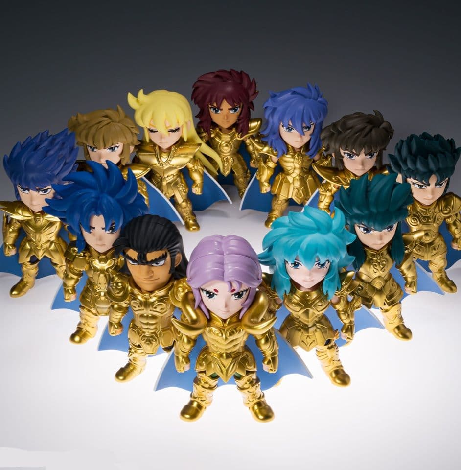 聖闘士星矢　 集結!最強黄金聖闘士12体セット フルコンプ