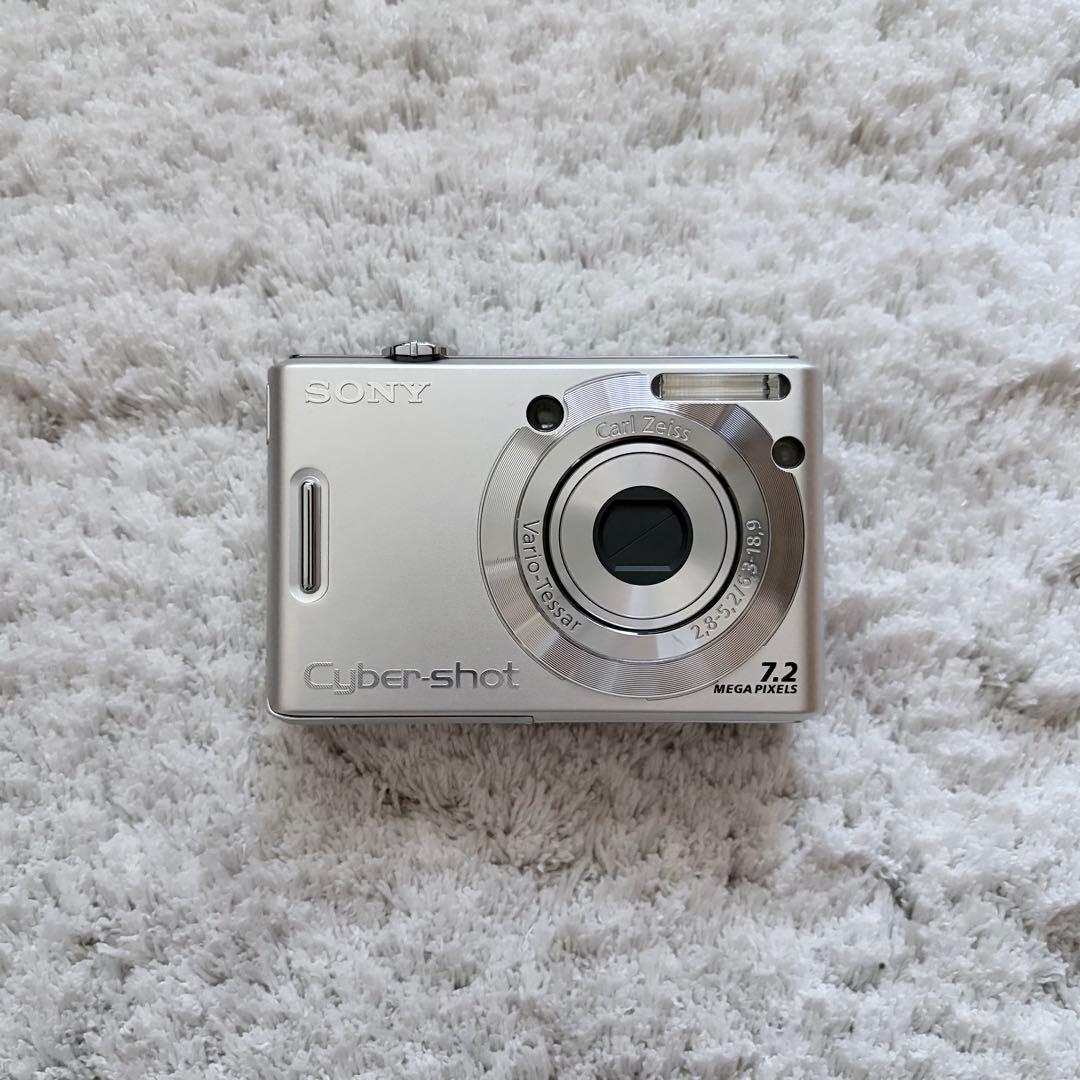 美品【動作品】SONY ソニー Cyber-Shot DSC-W35 シルバー