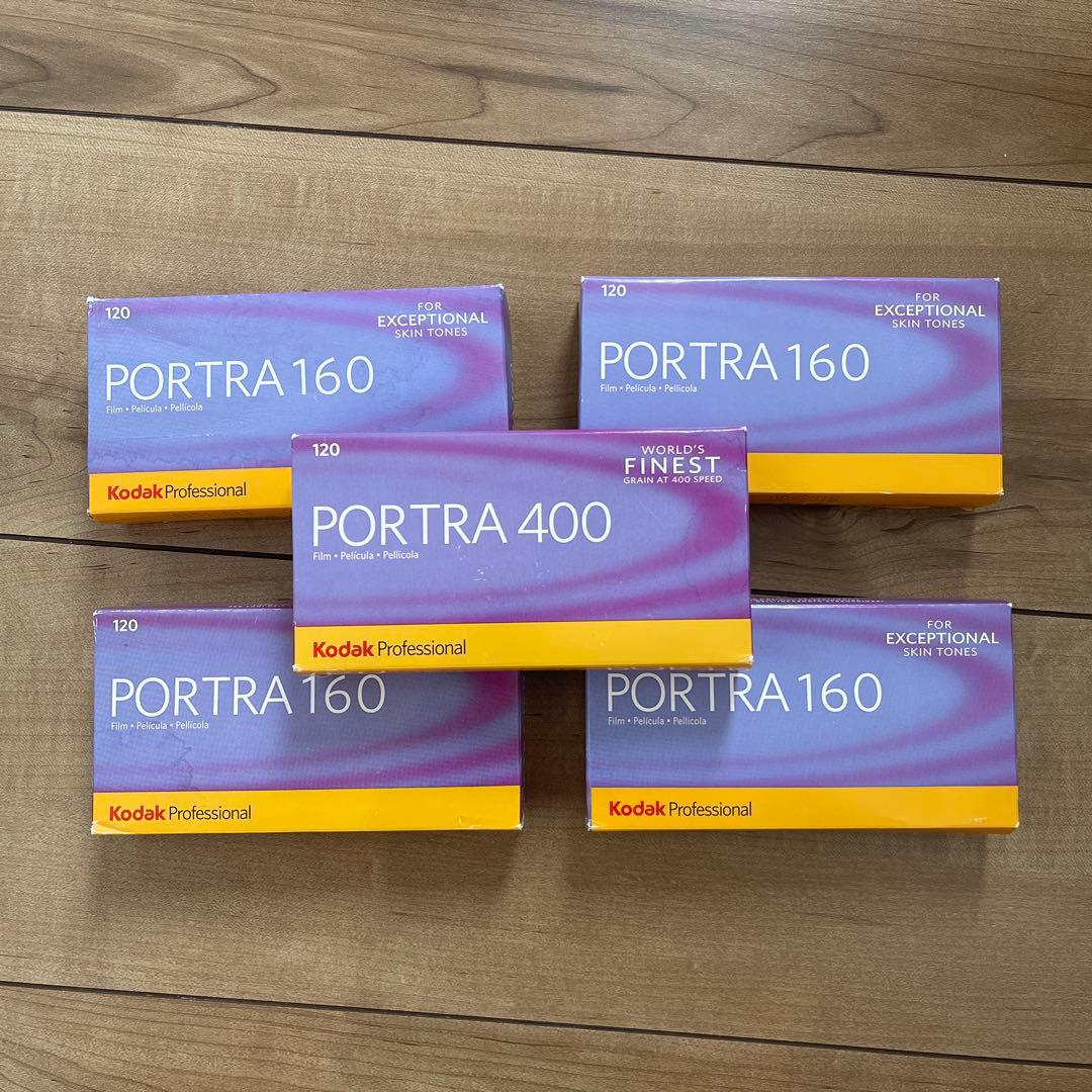 KODAK PORTRA 160 400 新品冷凍庫保管
