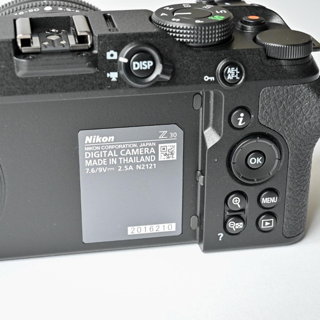 Nikon Z30 ボディ+16-50mmレンズ★シャッター回数 339★