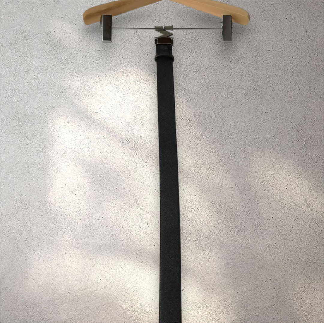 美品 MCM ヴィセトス ベルト ブラウン シルバー金具