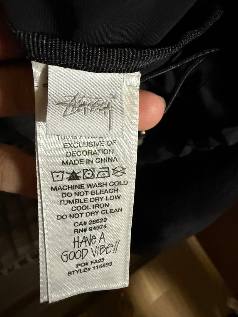 Stüssy NYLON BEACHSHELL ステゥーシーシェルジャケットM