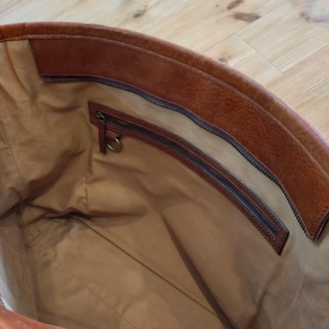 土屋鞄製造所 ガジェット スタジオキャリートート レザートートバッグ キャメル