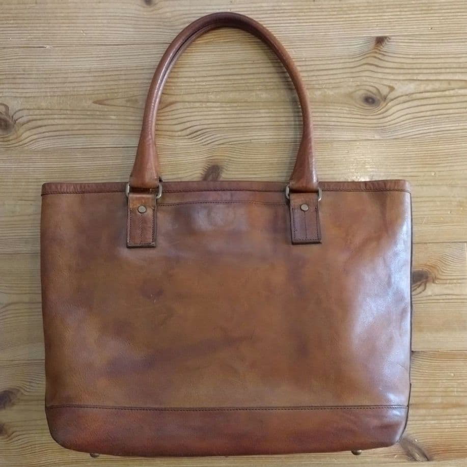 土屋鞄製造所 ガジェット スタジオキャリートート レザートートバッグ キャメル