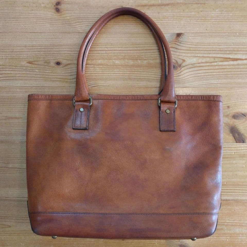 土屋鞄製造所 ガジェット スタジオキャリートート レザートートバッグ キャメル