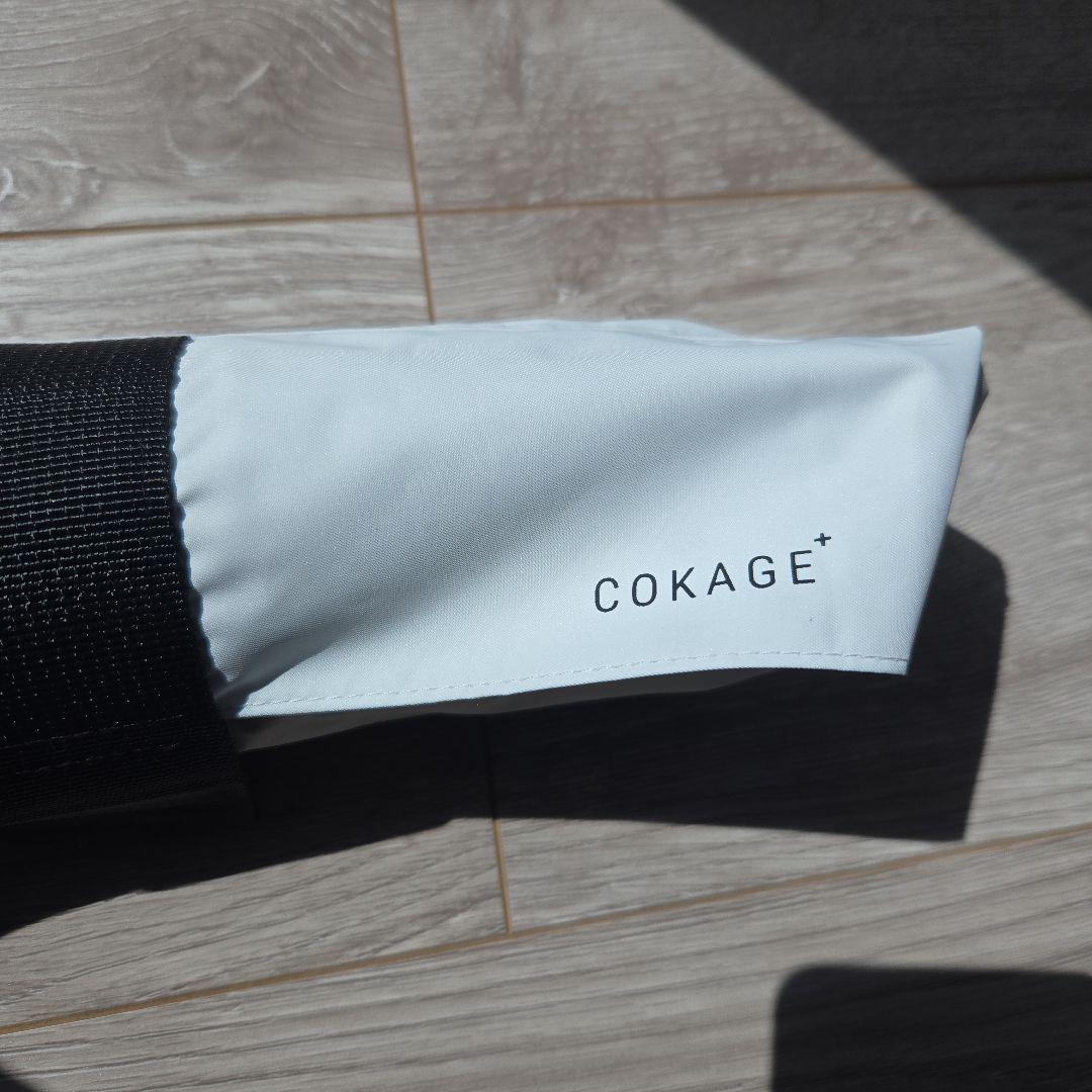 COKAGE+ 折りたたみ傘 晴雨兼用 ホワイト