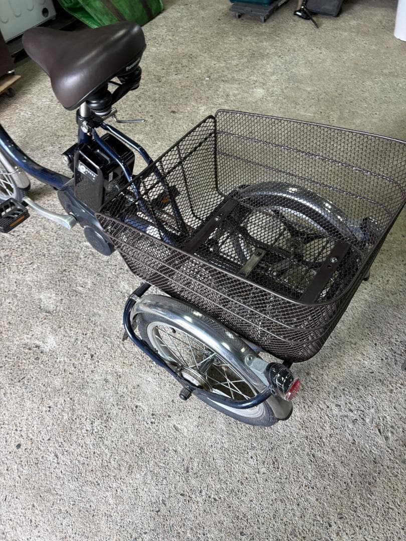 Panasonic ビビライフ BE-ELR833V 電動アシスト三輪自転車