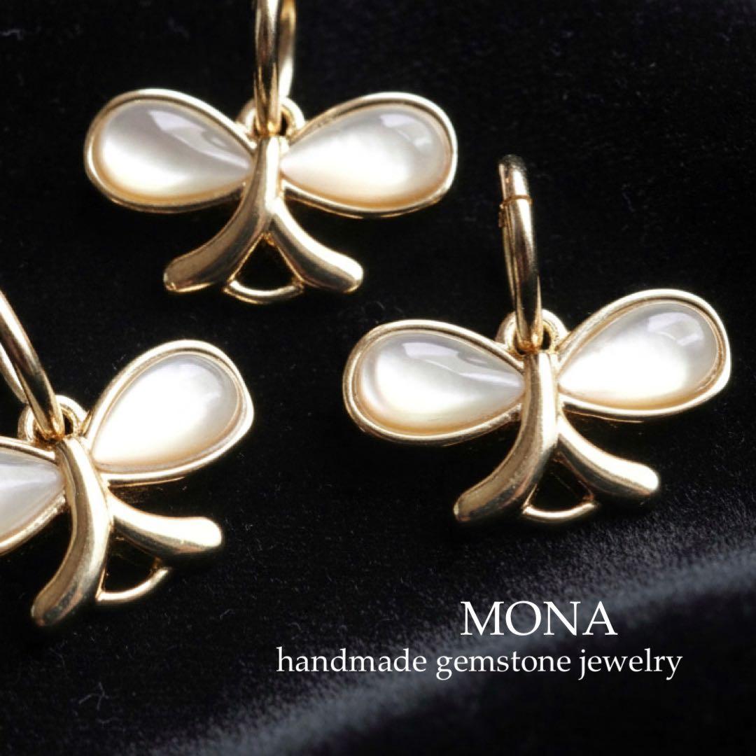 【もも】希少色薄桃翡翠の大粒枠留めネックレストップ