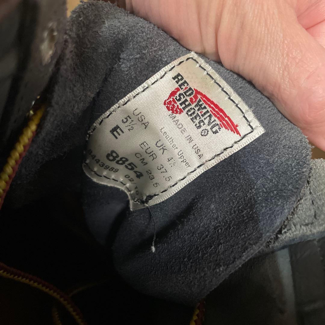 RED WING アイリッシュセッター　ネイビースエード　8854