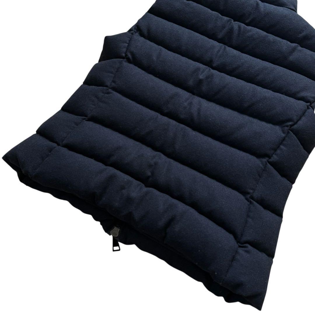 MONCLER GHANY ガーニー ダウンベスト ワッペンロゴ ウール S