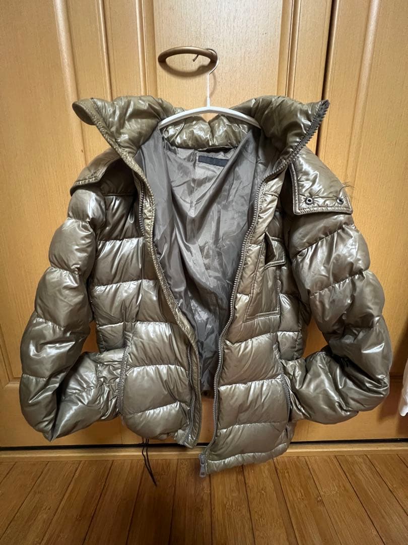 y2k 00s old uniqloファー ダウンジャケット お兄 平成