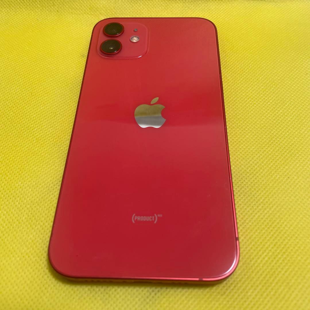 iPhone 12 レッド　　128GB 78バッテリー　SIMフリー