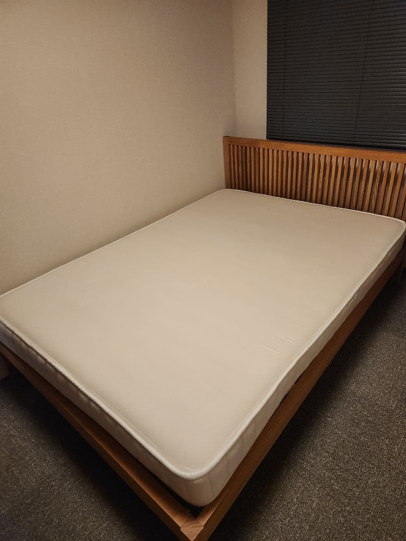 【美品】アクタス　POTHOS　ダブルベッドフレーム　※都内直接引き取り