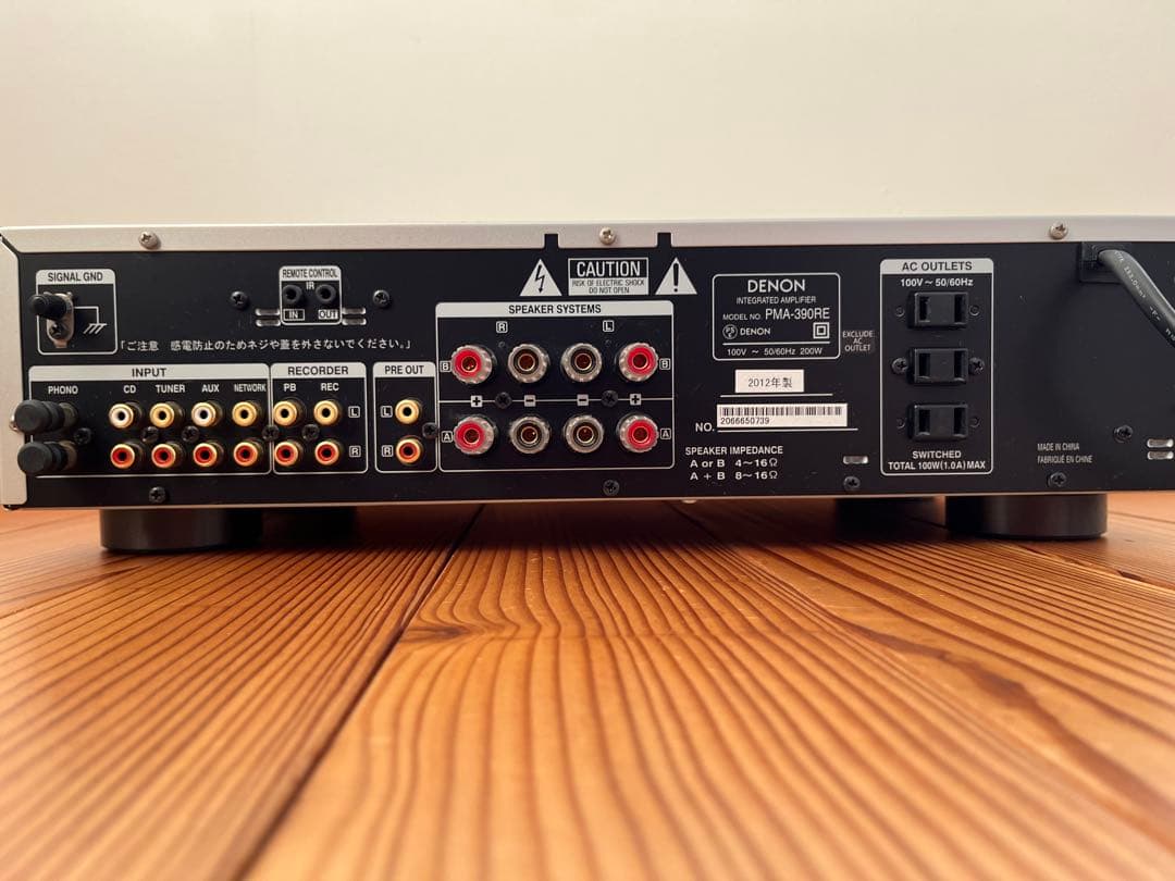 DENON PMA-390RE プリメインアンプ 動作確認済み