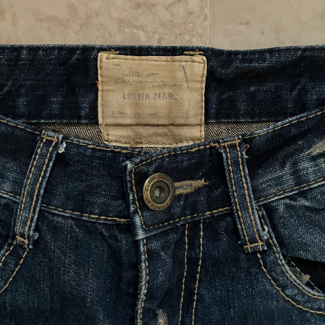 ロリータジーンズ LOLITA JEANS デニム 奈良美智さんコラボ XS