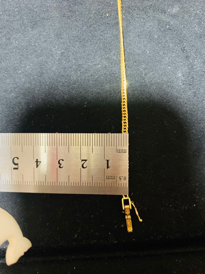 k18 喜平　6面W アンクレット