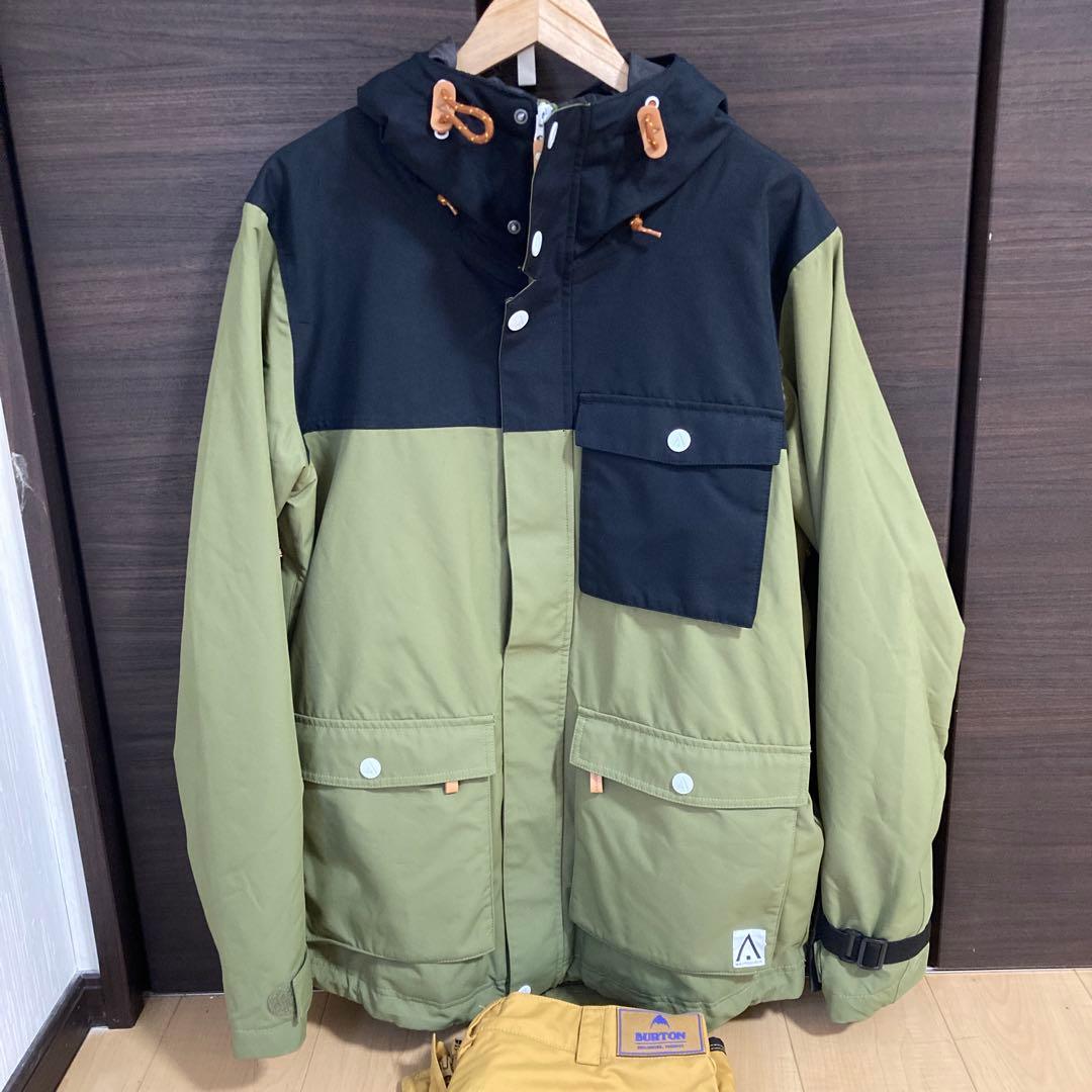 スノーボードウェア上下セット WEARCOLOUR Burton Lサイズ