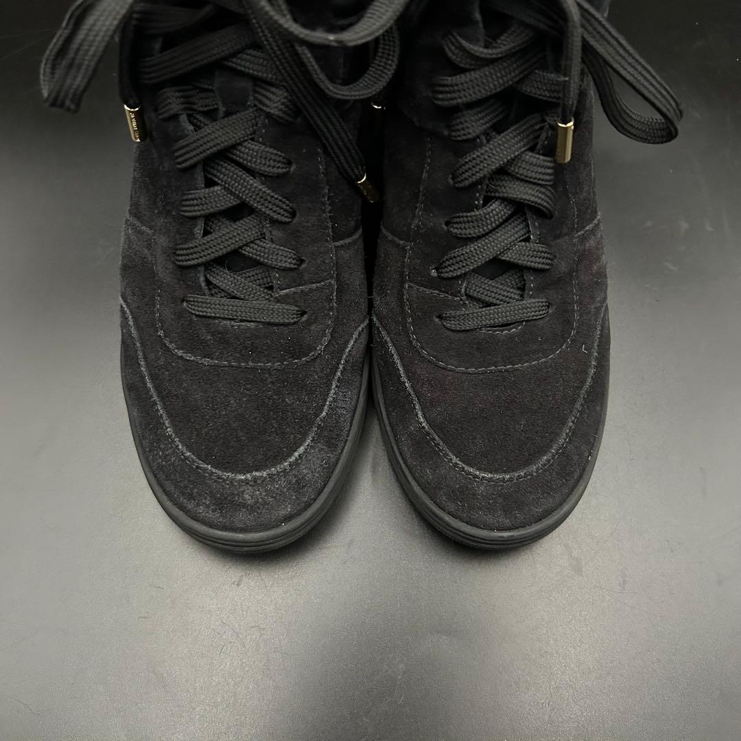 【美品】ルイヴィトン ミレニアムライン ブーツ レディース スエード 黒