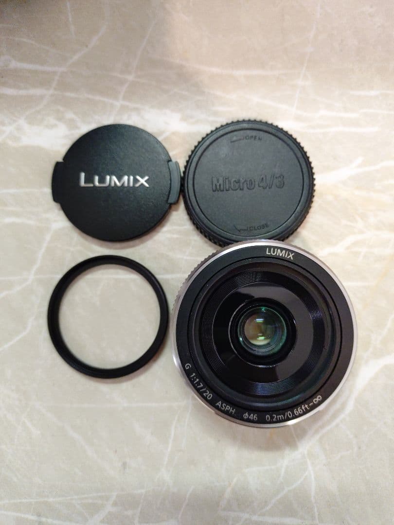 ルミックス G 20mm/F1.7 II ASPH. シルバー H-H020A