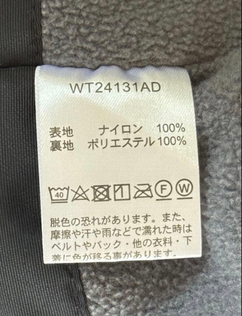 WILDTHINGS SUPPLEX デナリ フリース ライニング L 黒