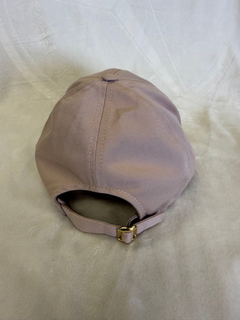 CELINE ピンク　ロゴキャップ　Ｌサイズ