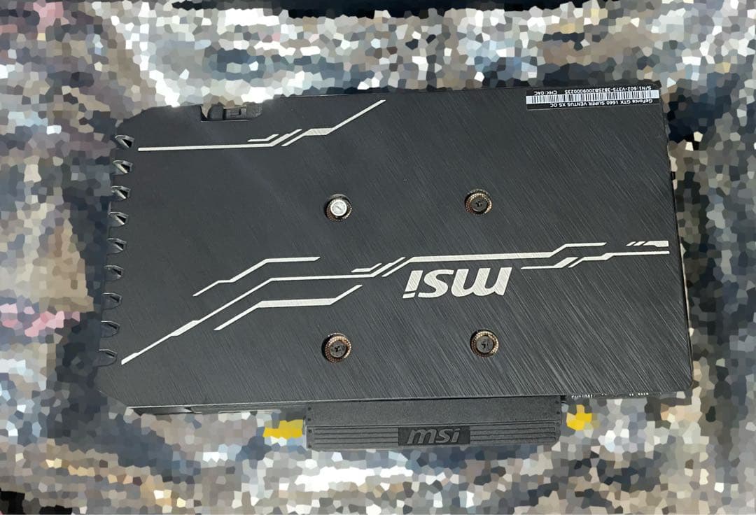 グラフィックボード・グラボ・ビデオカード msi geforce gtx 1660 super ventus xs oc