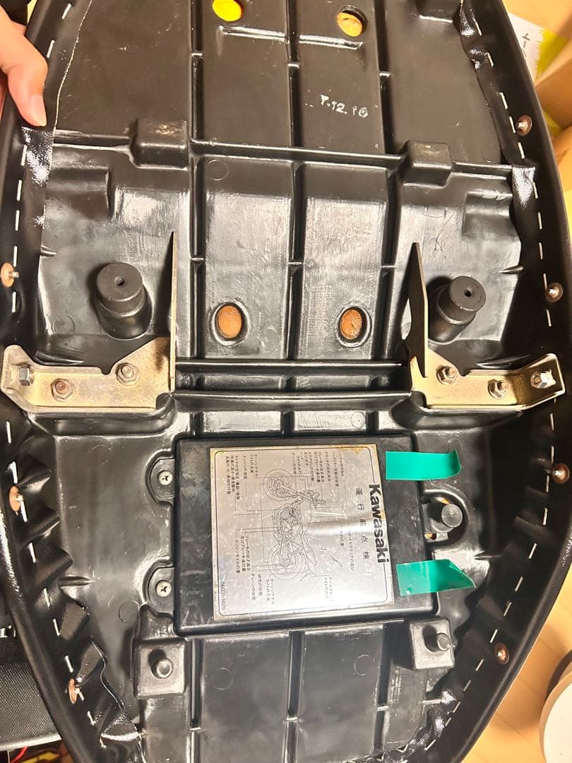 ゼファー400 シート