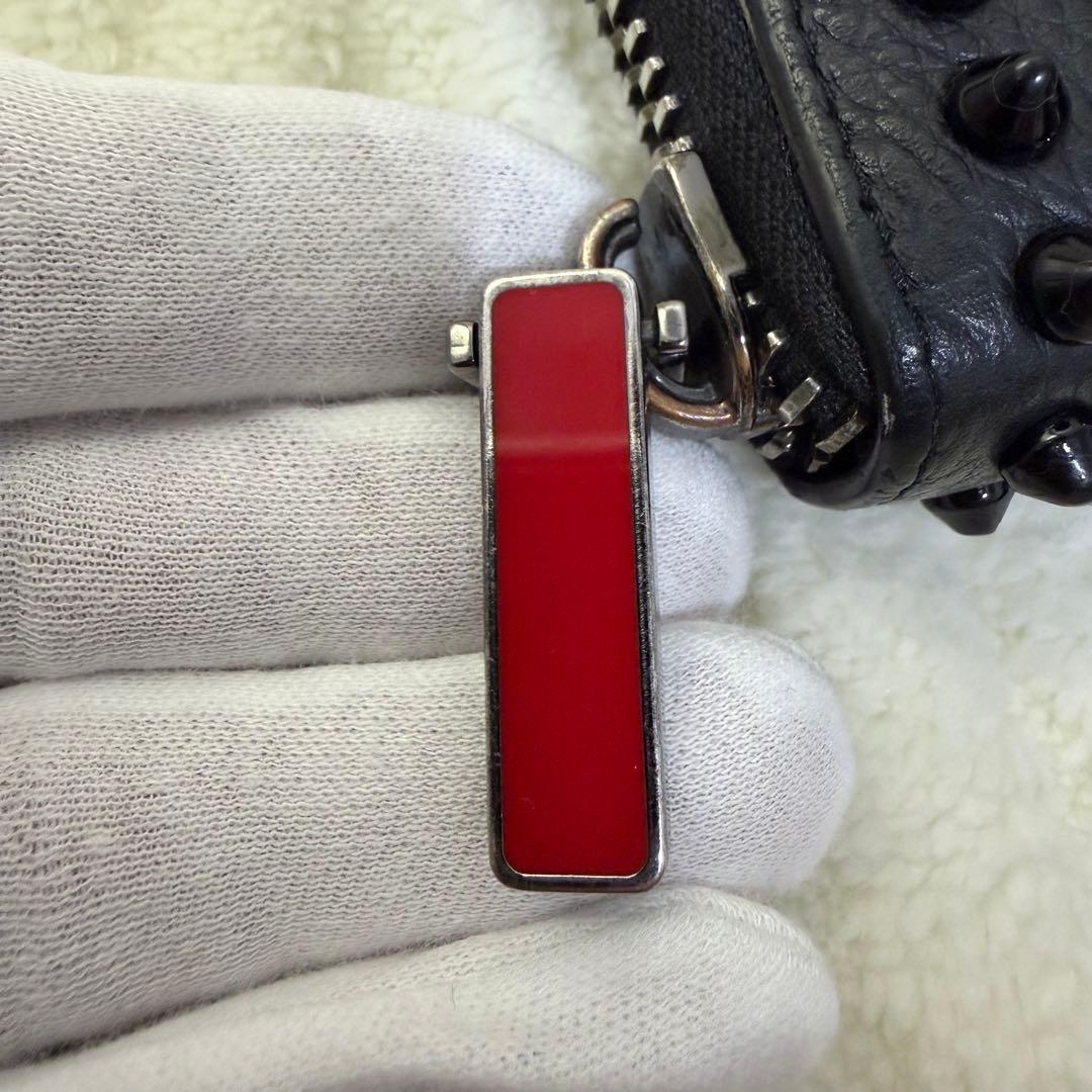 ✨️美品✨️ ルブタン 長財布 パネトーネ ラウンド ジップ ブラック レザー