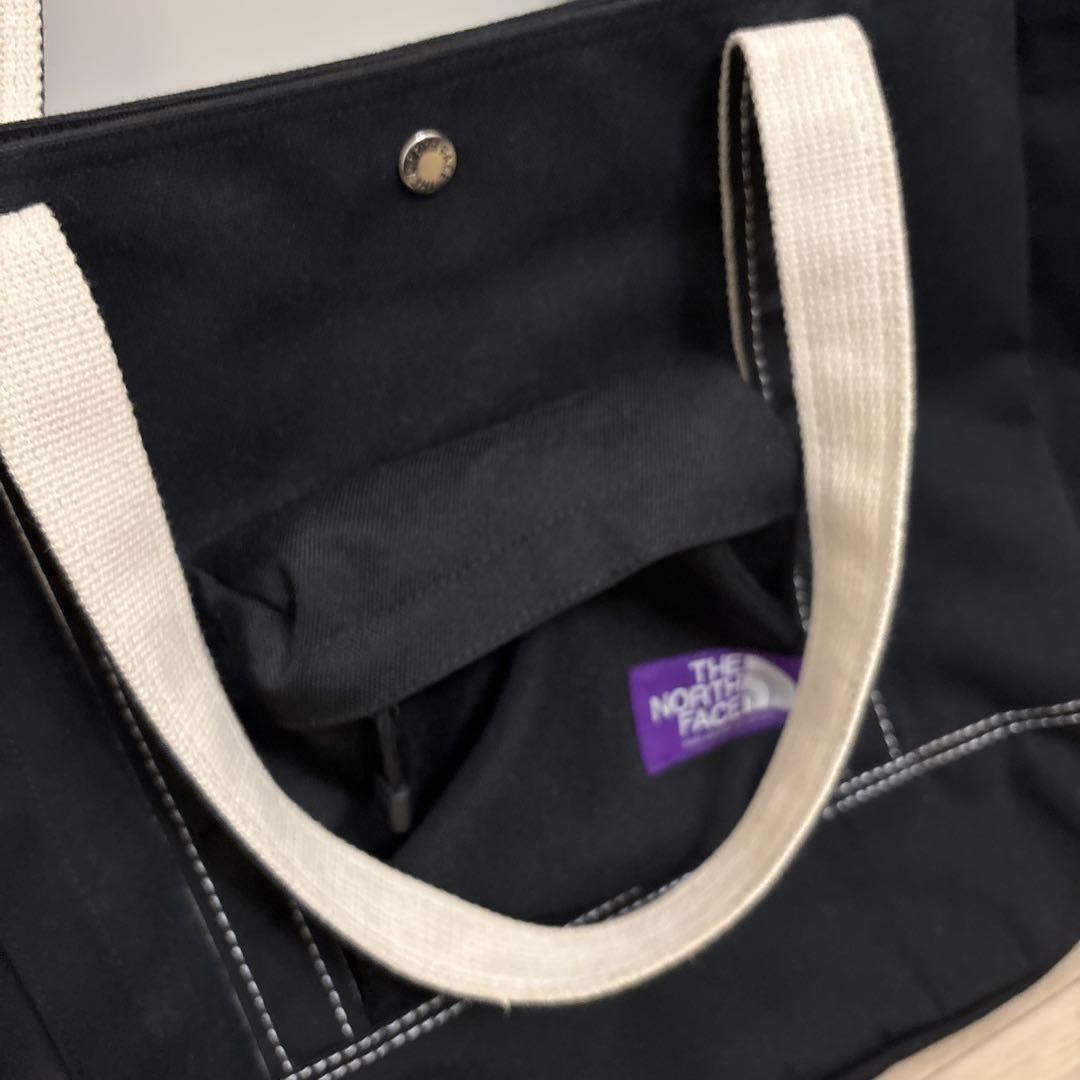 ノースフェイス パープルレーベル コーデュラ キャンバス フィールド トート L