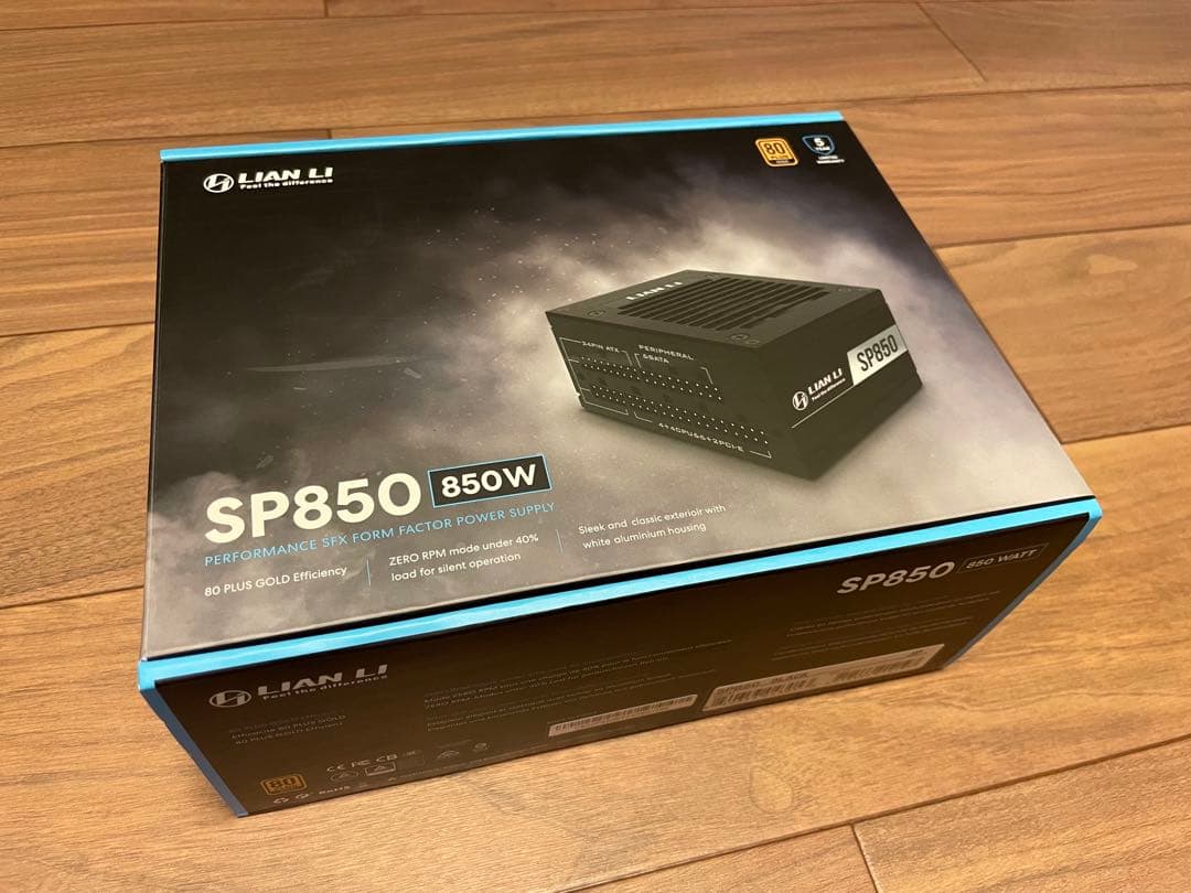 新品開封済み電源LIAN LI SP850 サイズ注意：SFX